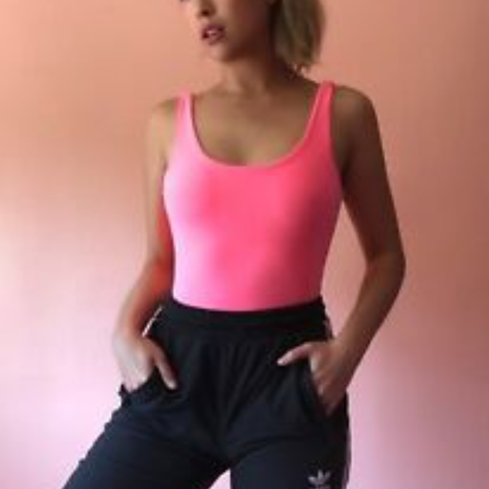 Hot Pink Body Suit